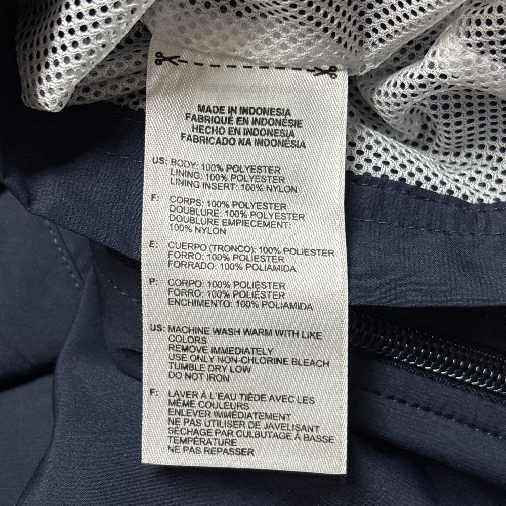 Adidas Lightweight Full Zip Up Running Jacket Women's XL Y2K Mesh Lined Vented - Picture 7 of 9